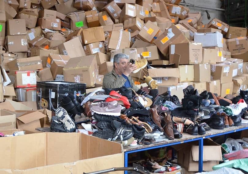 Shoe export from Wolfenbuettel Hesko Export for remaining stock